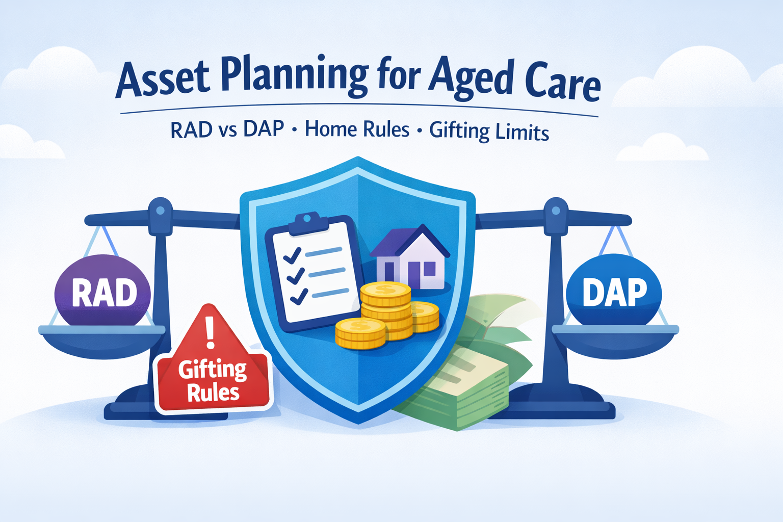 how to reduce assets for aged care