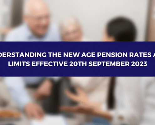 Understanding the New Age Pension Rates and Limits Effective 20th September 2023.