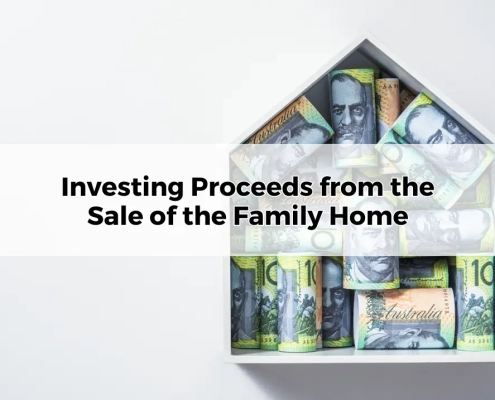 Investing Proceeds from the Sale of the Family Home