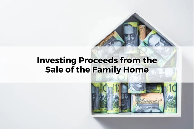 Investing Proceeds from the Sale of the Family Home