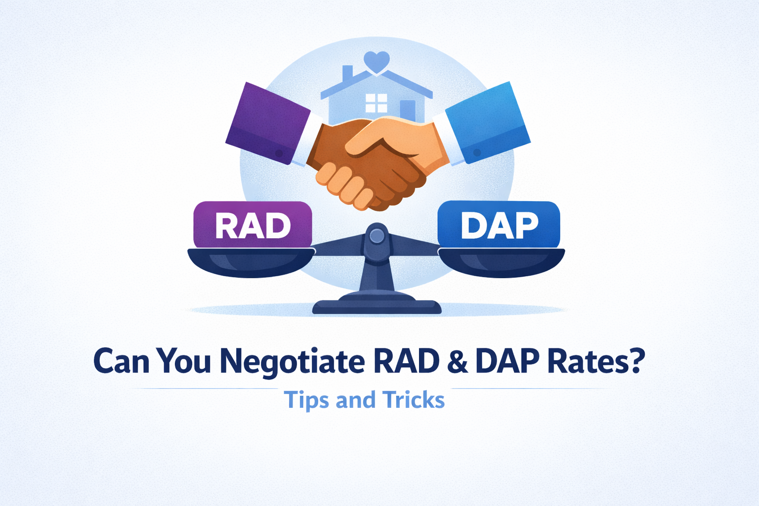 can you negotiate rad and dap rates
