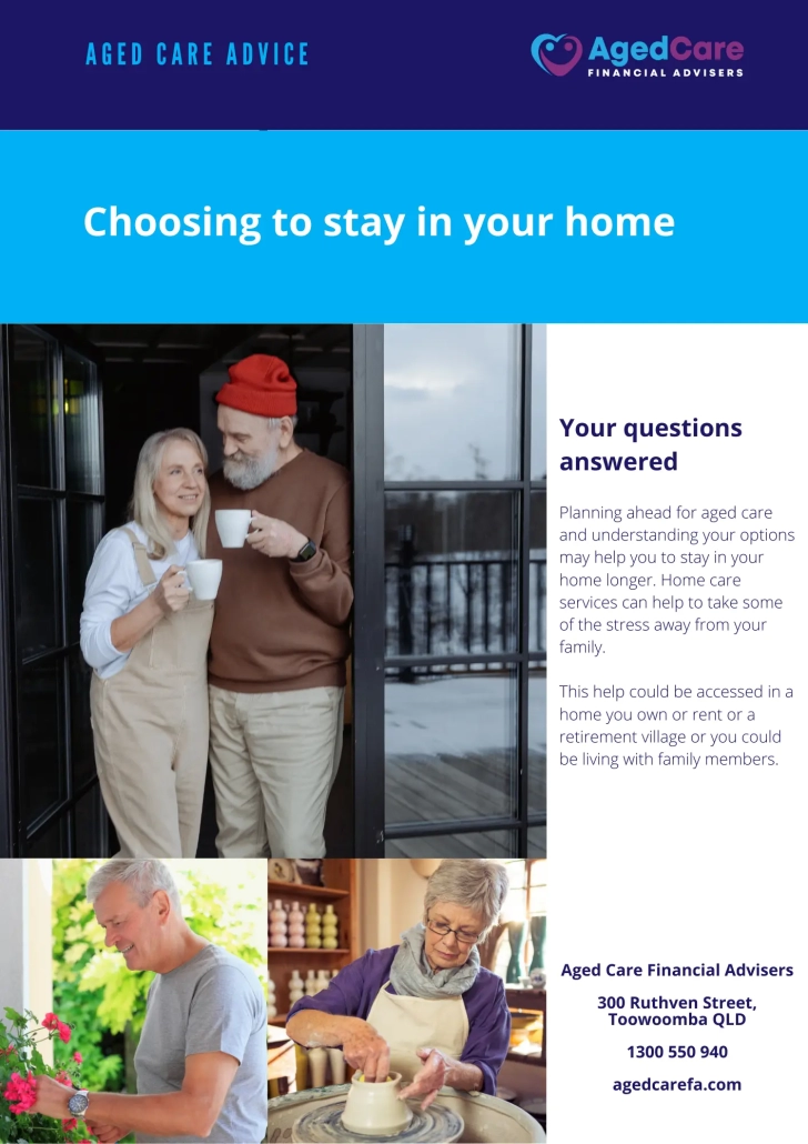 Aged Care Financial Planning Advisers